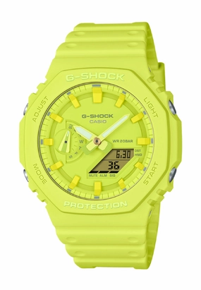Casio G-shock GA-2100-9A9 Digital Analog Rubber Strap Watch For Men,silicone watch,silicone strap watch,silicone watches for men,silicone watches for women,unisex silicone watch,kids silicone watch,sports silicone watch,casual silicone watch,waterproof sil