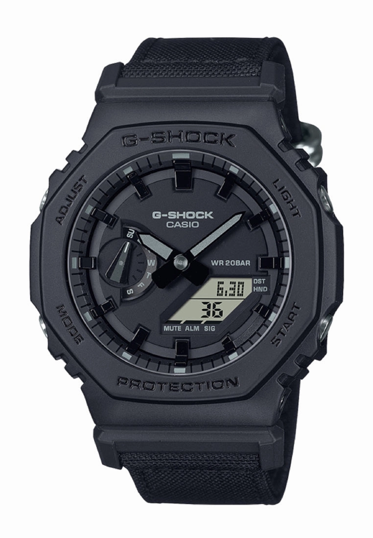 Casio G-shock GA-2100BCE-1A Digital Analog Nylon Strap Watch For Men,silicone watch,silicone strap watch,silicone watches for men,silicone watches for women,unisex silicone watch,kids silicone watch,sports silicone watch,casual silicone watch,waterproof si