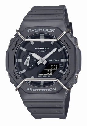 Casio G-shock GA-2100PTS-8A Digital Analog Rubber Strap Watch For Men,silicone watch,silicone strap watch,silicone watches for men,silicone watches for women,unisex silicone watch,kids silicone watch,sports silicone watch,casual silicone watch,waterproof s