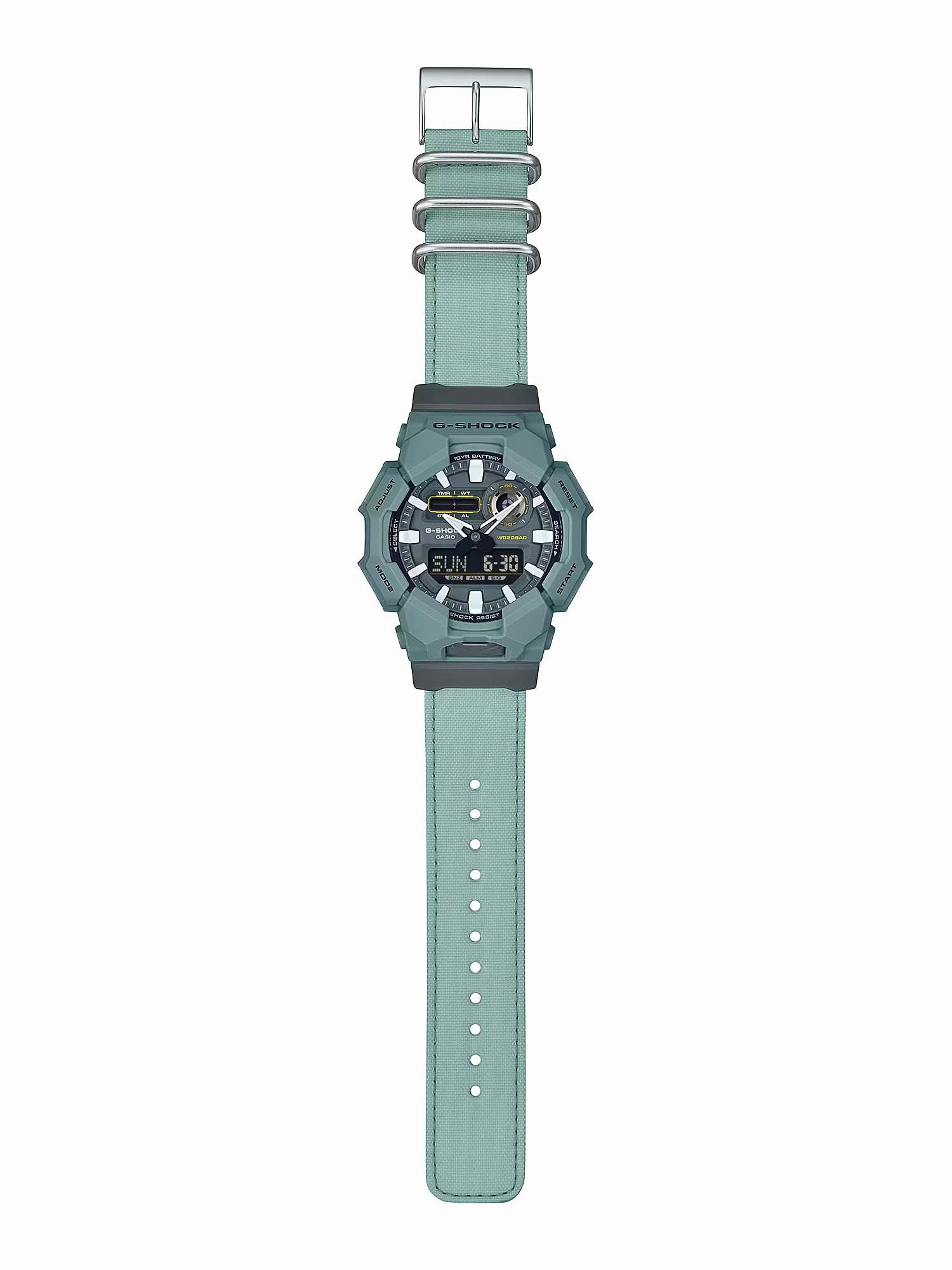 Casio G-SHOCK High-Brightness LED Large Digital Blue Watch GA010CE-2A