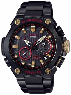Casio G-Shock MR-G GPS Hybrid Mens Black Titanium Watch MRGG1000B-1A4 Sports Watch for Men/Women Budget Sports Watch Luxury Sports Watch
