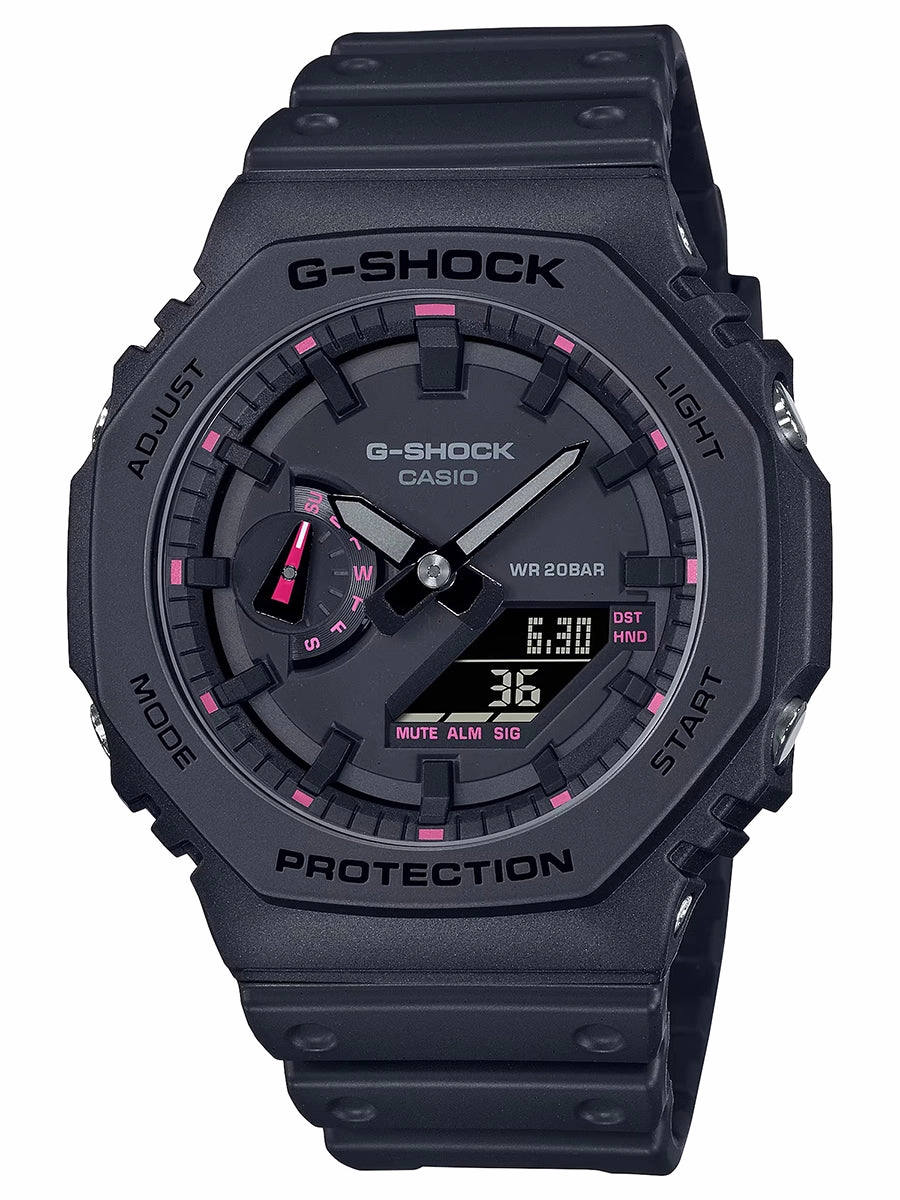 Casio G-Shock x BCRF Battling Breast Cancer Black Mens Watch GA2100P-1A Sports Watch for Men/Women Budget Sports Watch Luxury Sports Watch