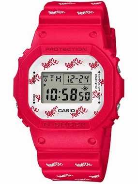 Casio G-SHOCK x CURTIS KULIG "LOVE ME" Limited Edition Watch DW5600LH-4 Sports Watch for Men/Women Budget Sports Watch Luxury Sports Watch