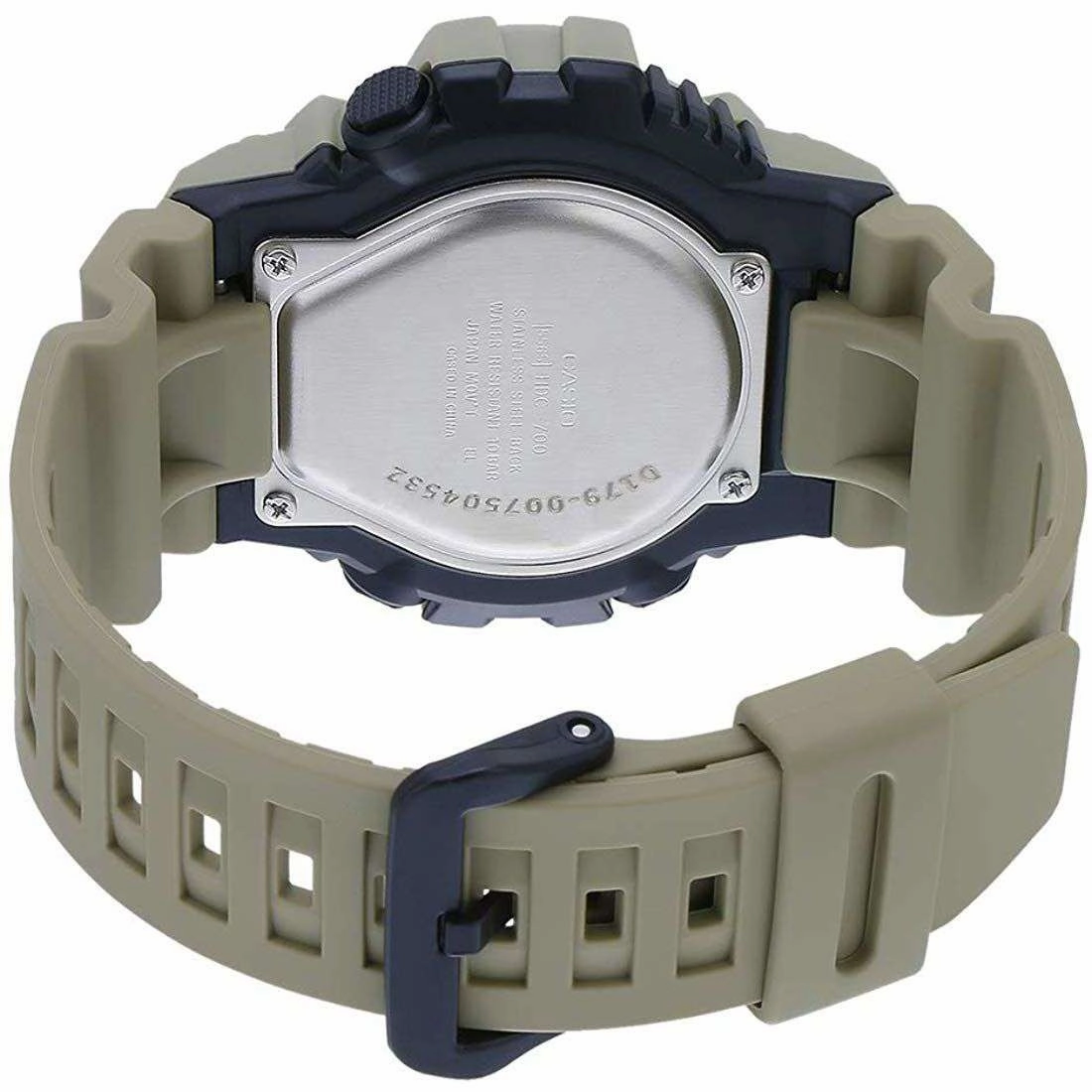 Casio HDC-700-3A3VDF Army Green Resin Watch for Men