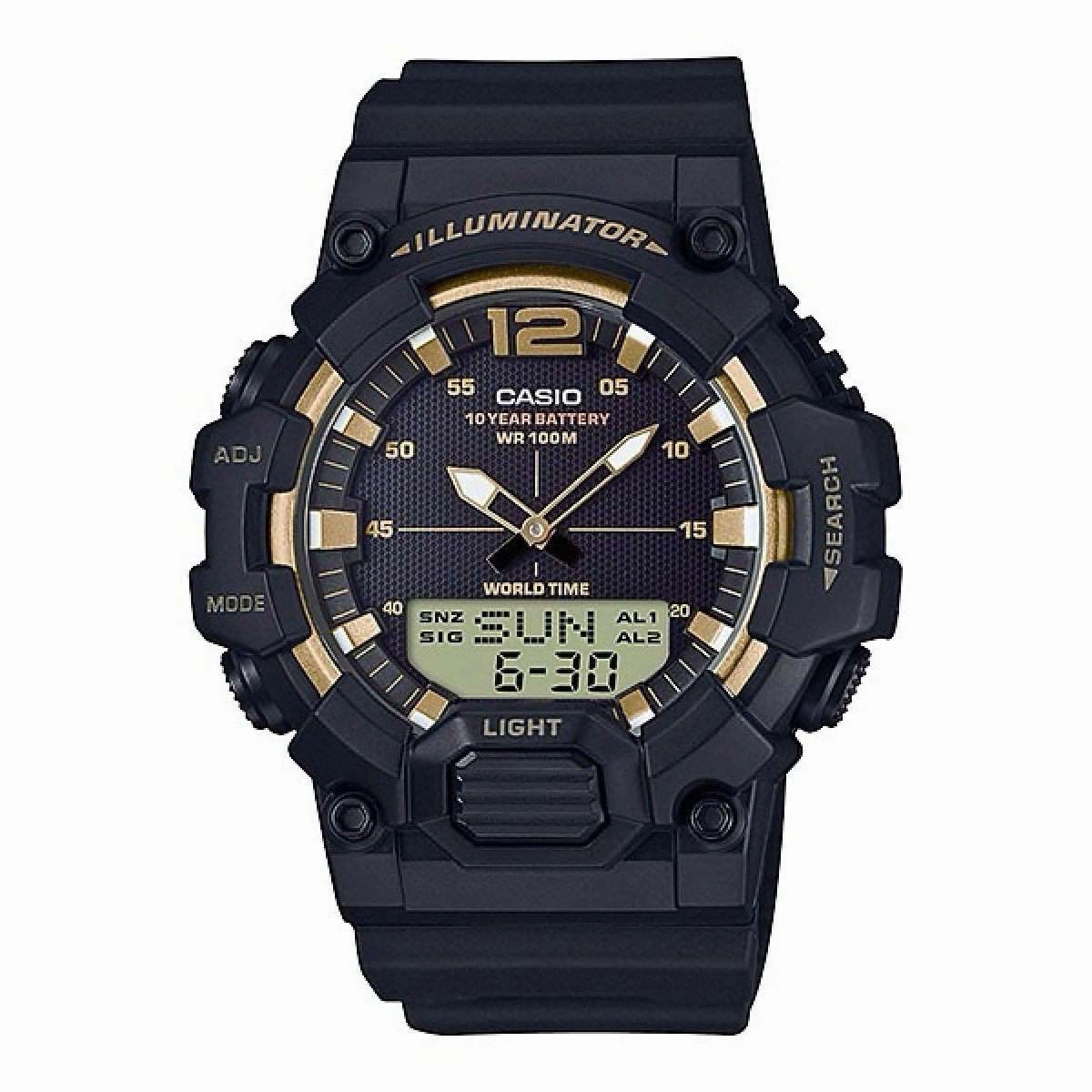 Casio HDC-700-9AVDF Black Resin Strap Watch for Men,silicone watch,silicone strap watch,silicone watches for men,silicone watches for women,unisex silicone watch,kids silicone watch,sports silicone watch,casual silicone watch,waterproof silicone watch,sili