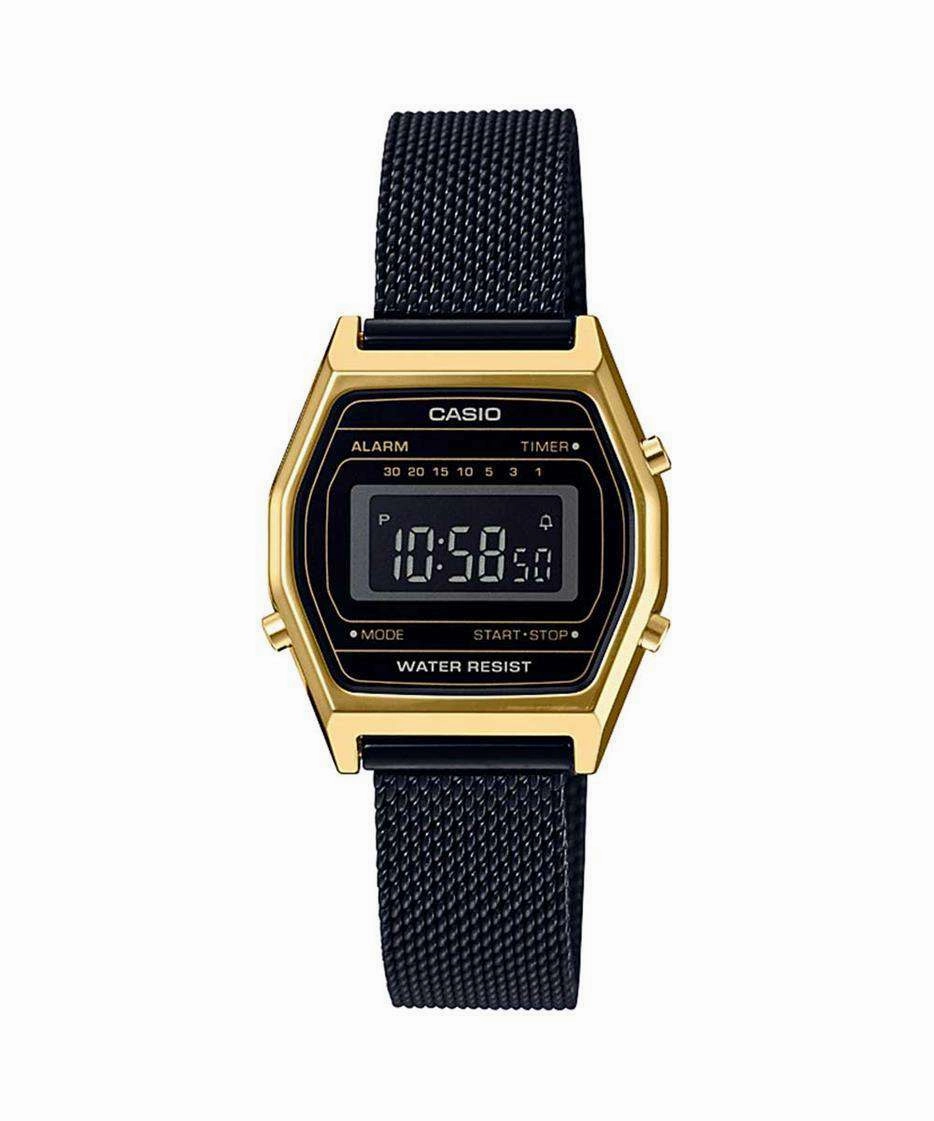 Casio LA690WEMB-1BDF s Black Watch for Women Affordable casual watches Sporty casual watches Affordable luxury casual watches