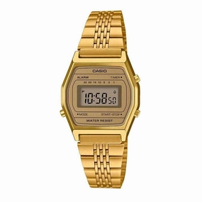Casio LA690WGA-9DF Gold Watch for Women Affordable casual watches Sporty casual watches Affordable luxury casual watches