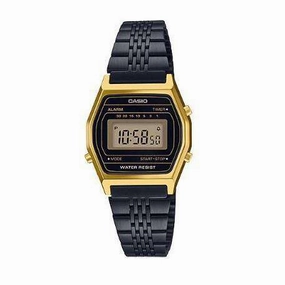 Casio LA690WGB-1DF Black Stainless Watch for Women Affordable casual watches Sporty casual watches Affordable luxury casual watches