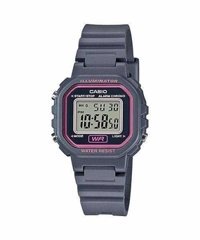 Casio LA-20WH-8ADF Grey Resin Strap Watch for Women Affordable casual watches Sporty casual watches Affordable luxury casual watches