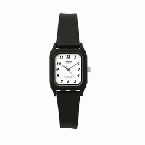 Casio LQ-142-7BDF Black Rubber Strap Watch for Women,silicone watch,silicone strap watch,silicone watches for men,silicone watches for women,unisex silicone watch,kids silicone watch,sports silicone watch,casual silicone watch,waterproof silicone watch,sil