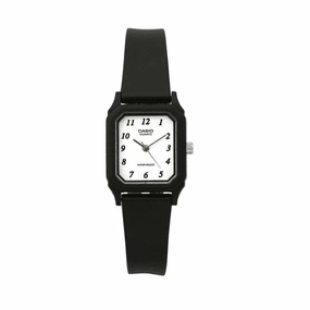 Casio LQ-142-7BDF Black Rubber Strap Watch for Women Affordable casual watches Sporty casual watches Affordable luxury casual watches