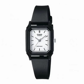 Casio LQ-142-7EDF Black Rubber Strap Watch for Women Affordable casual watches Sporty casual watches Affordable luxury casual watches