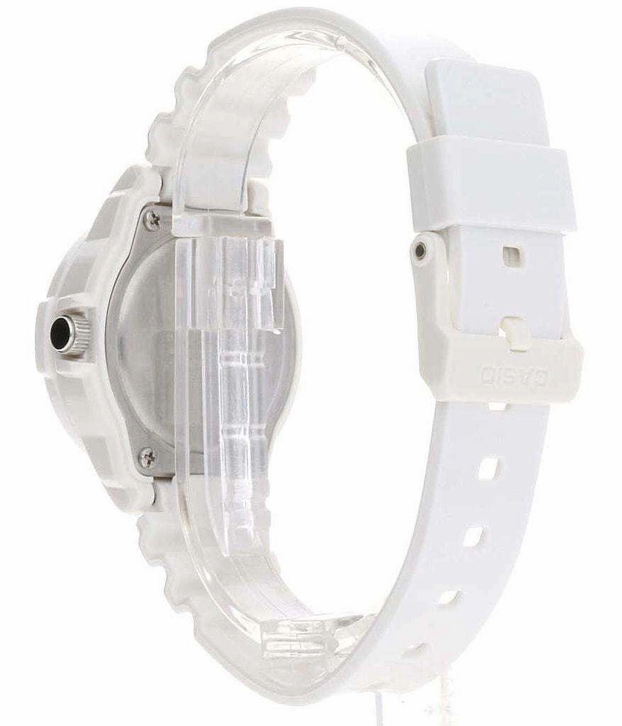 Casio LRW-200H-2CVDF White Resin Strap Watch for Women