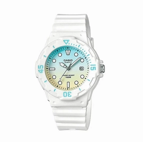 Casio LRW-200H-2E2VDF White Resin Strap Watch for Women Affordable casual watches Sporty casual watches Affordable luxury casual watches