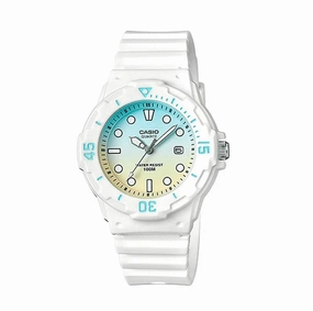 Casio LRW-200H-2E2VDF White Resin Strap Watch for Women,silicone watch,silicone strap watch,silicone watches for men,silicone watches for women,unisex silicone watch,kids silicone watch,sports silicone watch,casual silicone watch,waterproof silicone watch,