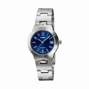 Casio LTP-1241D-2A2 Silver Stainless Watch for Women Affordable casual watches Sporty casual watches Affordable luxury casual watches