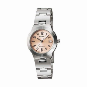 Casio LTP-1241D-4A3DF Silver Stainless Steel Strap Watch for Women Affordable casual watches Sporty casual watches Affordable luxury casual watches