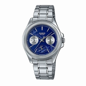 Casio LTP-2088D-2A1 Silver Stainless Watch for Women Affordable casual watches Sporty casual watches Affordable luxury casual watches