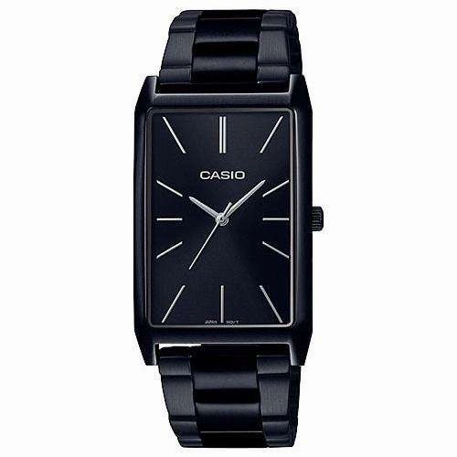 Casio LTP-E156B-1A Black Stainless Watch for Women Affordable casual watches Sporty casual watches Affordable luxury casual watches