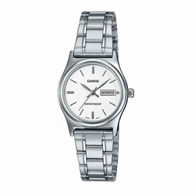 Casio LTP-V006D-7B2 Silver Stainless Watch for Women Affordable casual watches Sporty casual watches Affordable luxury casual watches