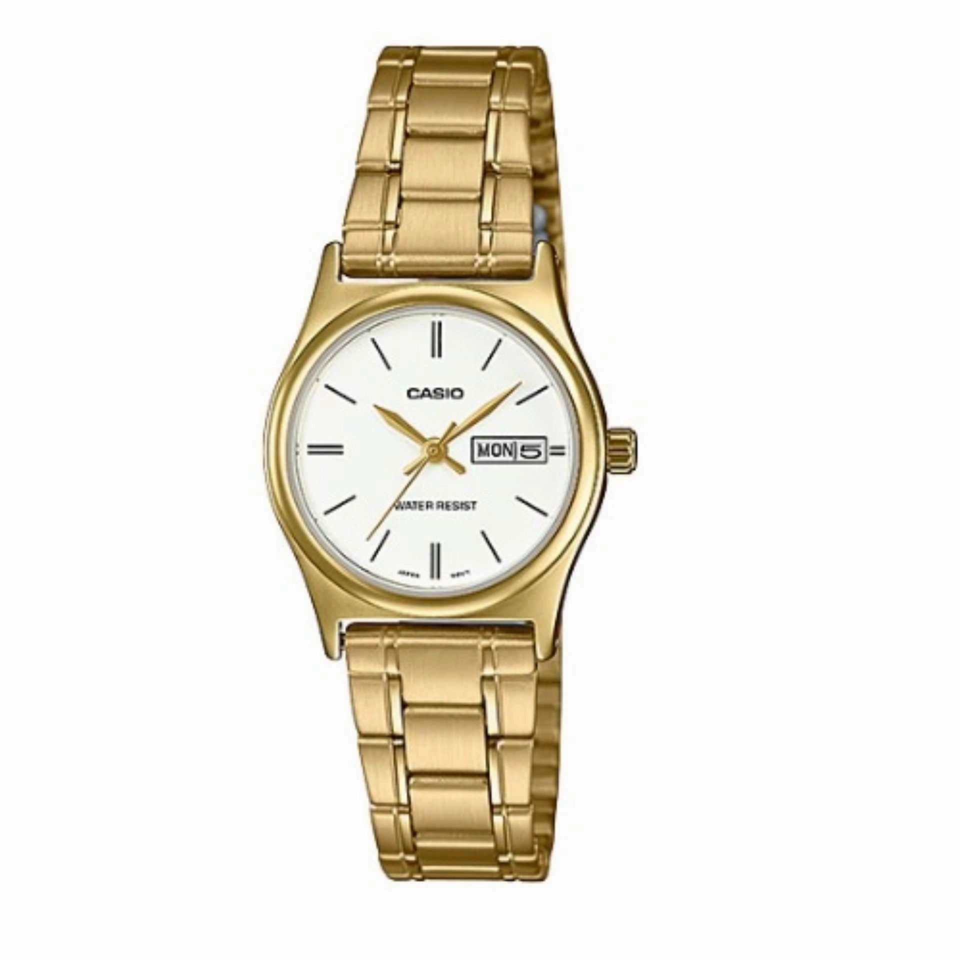 Casio LTP-V006G-7B Gold Stainless Steel Watch for Women Affordable casual watches Sporty casual watches Affordable luxury casual watches