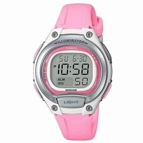 Casio LW-203-4AVDF Digital Pink Resin Strap Watch for Women,silicone watch,silicone strap watch,silicone watches for men,silicone watches for women,unisex silicone watch,kids silicone watch,sports silicone watch,casual silicone watch,waterproof silicone wa