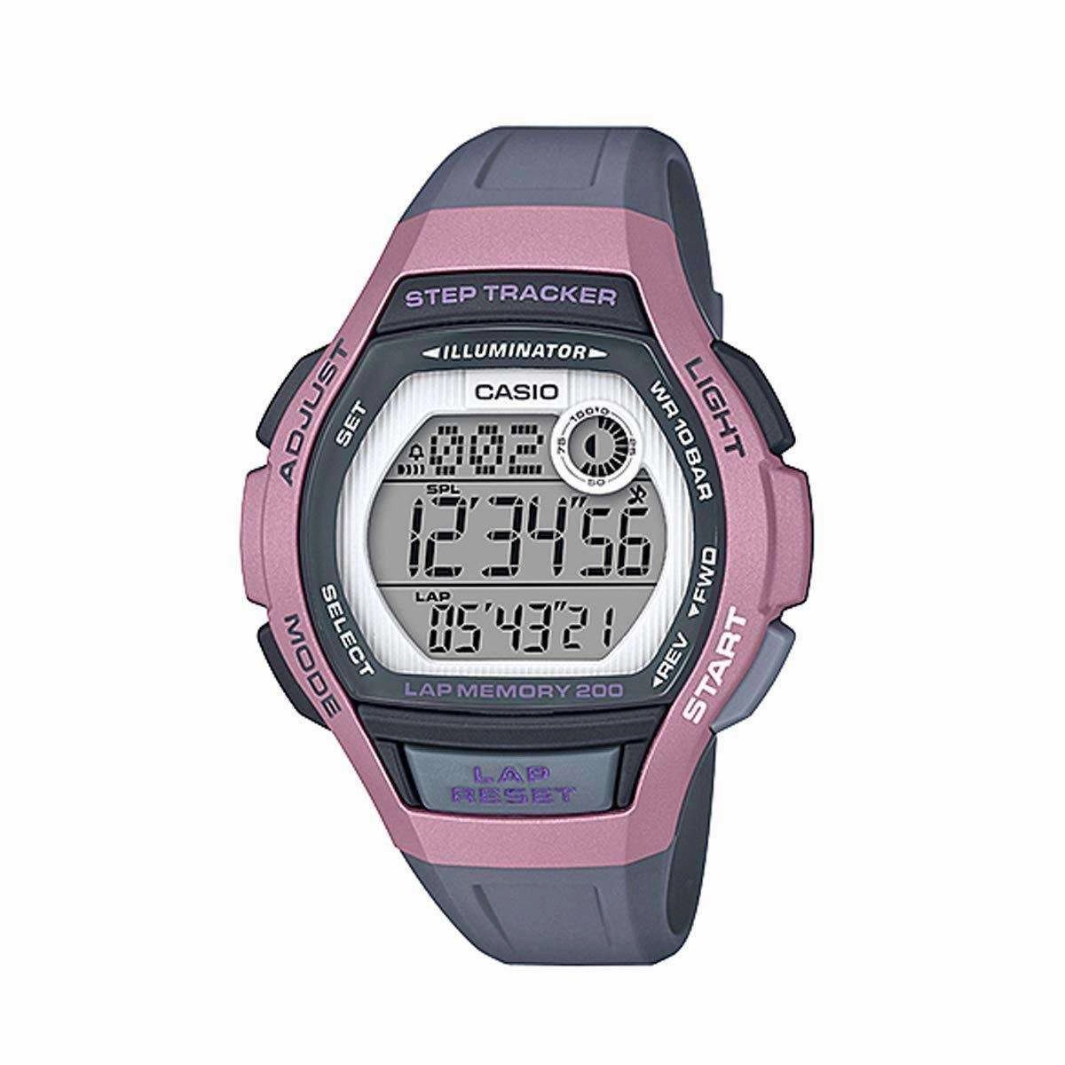 Casio LWS-2000H-4A Grey Resin Unisex Watch Affordable casual watches Sporty casual watches Affordable luxury casual watches