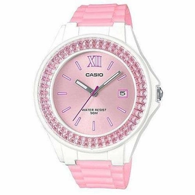 Casio LX-500H-4E5VDF Pink Resin Watch for Women Affordable casual watches Sporty casual watches Affordable luxury casual watches