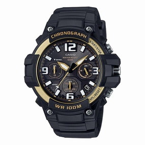 Casio MCW-100H-9A2VDF Analog Chronograph Black Resin Strap Watch for Men,silicone watch,silicone strap watch,silicone watches for men,silicone watches for women,unisex silicone watch,kids silicone watch,sports silicone watch,casual silicone watch,waterproo