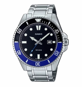 Casio MDV-107D-1A2 Rolex BATMAN 44m Budget-Friendly Alternative,men's watches,watch for men, best men's watches,luxury men's watch,minimalist men's watch,casual men's watch,dress watch for men,automatic men's watch,quartz men's watch,cheap men's wa