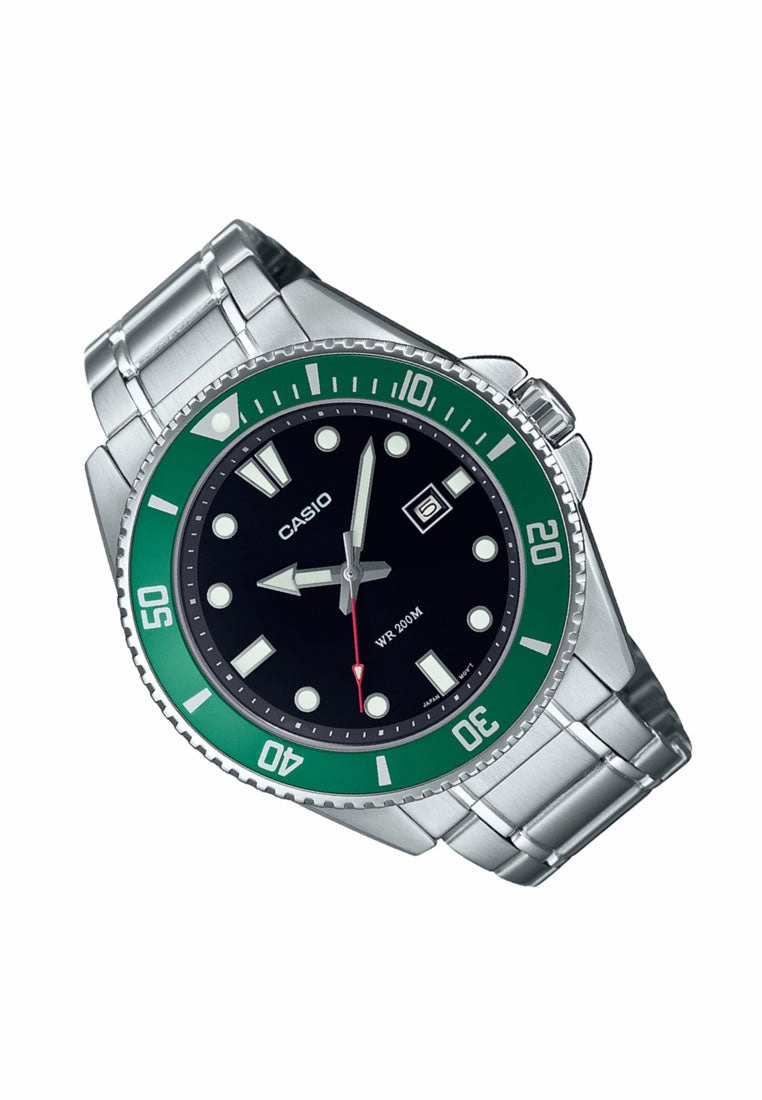 Casio MDV-107D-3A Rolex STARBUCKS 44m Budget-Friendly Alternative