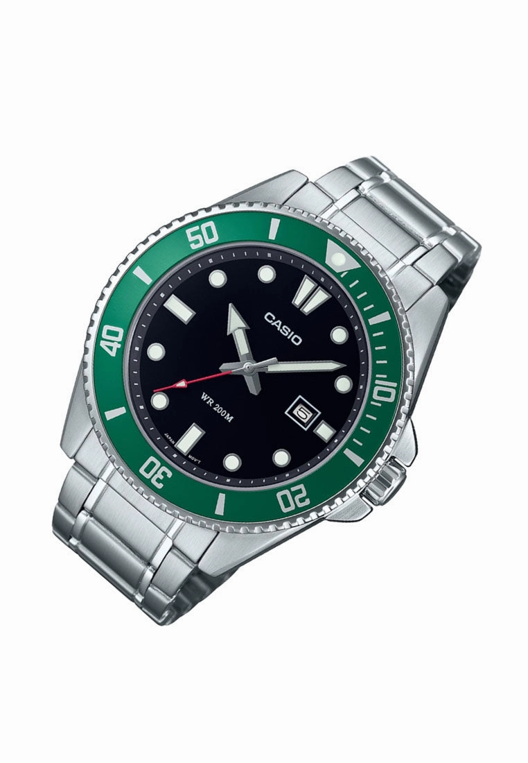 Casio MDV-107D-3A Rolex STARBUCKS 44m Budget-Friendly Alternative