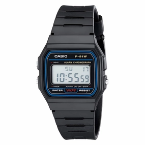 Casio Men's Classic Chrono Resin Strap Digital Watch | F91W-1 Luxury Quartz Watch Quartz Watch Sale