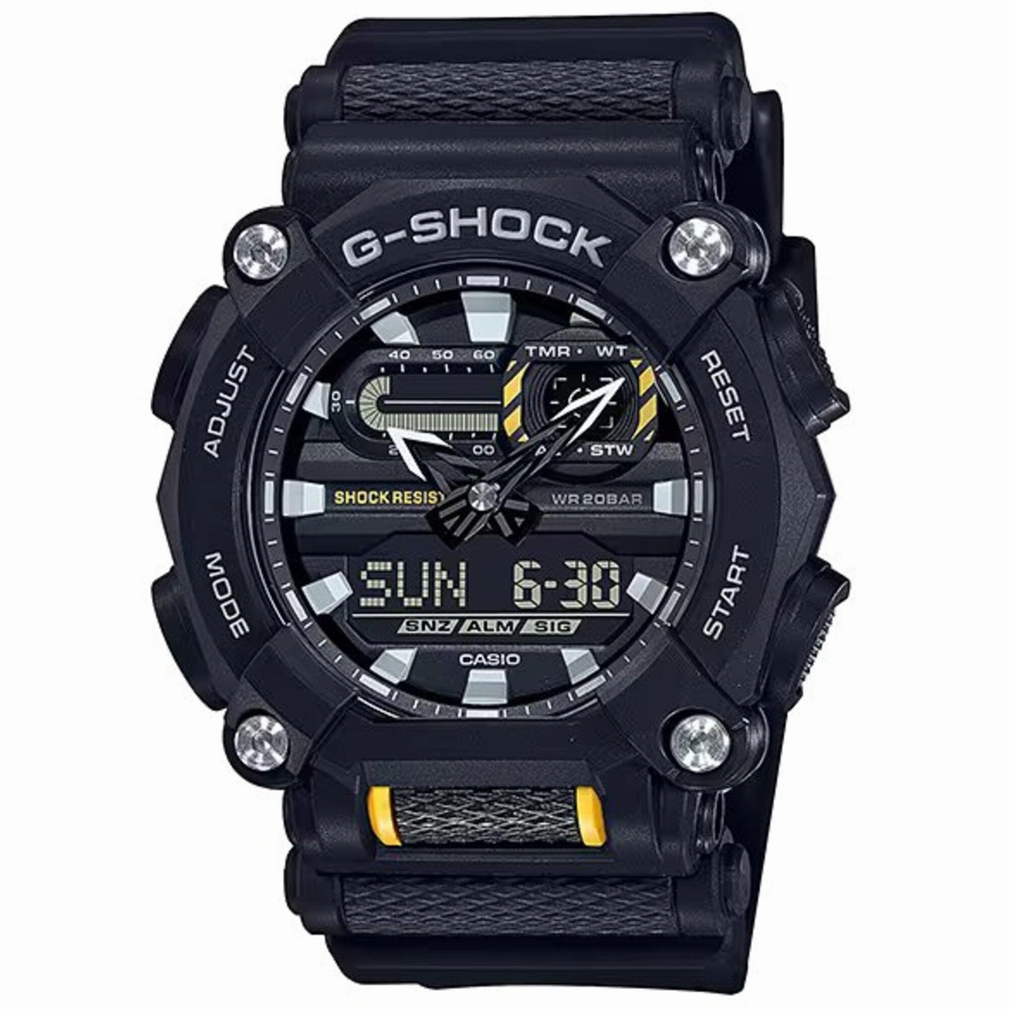Casio Men's Watch - G-Shock Ana-Digi World Timer Black Dial Resin Strap | GA900-1A Luxury Quartz Watch Quartz Watch Sale