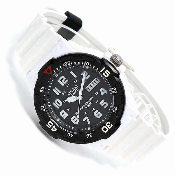 Casio MRW-200HC-7B White Resin Strap Watch For Men