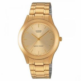 Casio MTP-1128N-9A Gold Stainless Steel Watch for Men and Women Affordable casual watches Sporty casual watches Affordable luxury casual watches