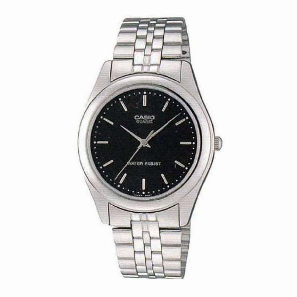 Casio MTP-1129A-1ARDF Silver Stainless Steel Strap Watch for Men Affordable casual watches Sporty casual watches Affordable luxury casual watches