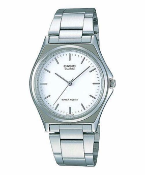Casio MTP-1130A-7ARDF Silver Stainless Steel Strap Watch for Men Affordable casual watches Sporty casual watches Affordable luxury casual watches