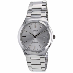 Casio MTP-1170A-7ARDF Silver Stainless Steel Strap Watch for Men Affordable casual watches Sporty casual watches Affordable luxury casual watches