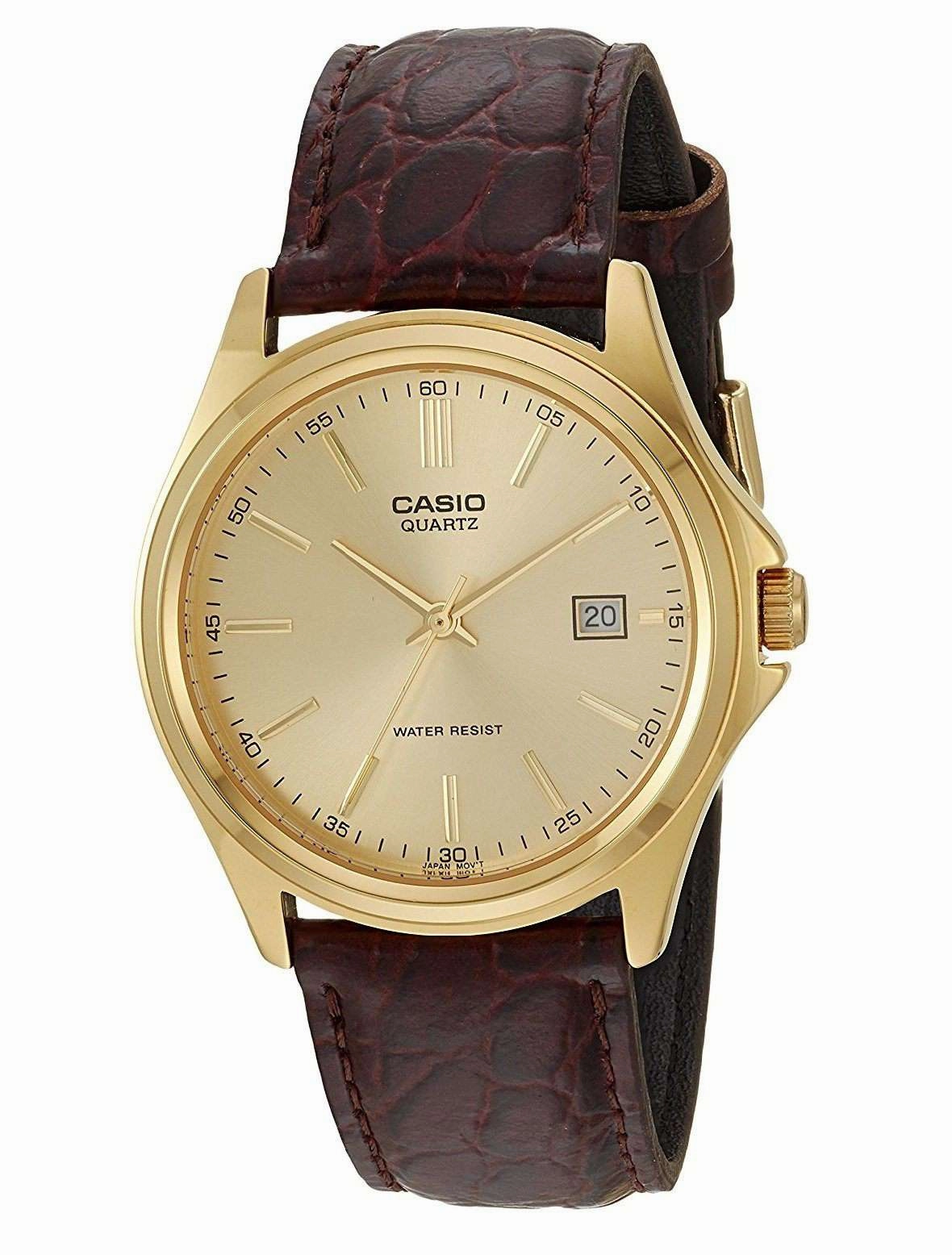 Casio MTP-1183Q-9ADF Brown Leather Strap Watch for Men,men's watches,watch for men, best men's watches,luxury men's watch,minimalist men's watch,casual men's watch,dress watch for men,automatic men's watch,quartz men's watch,cheap men's watch. busi