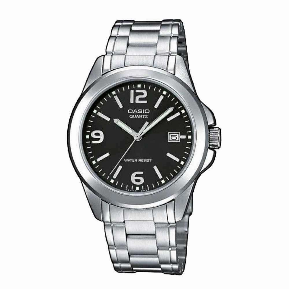 Casio MTP-1215A-1ADF Silver Stainless Steel Strap Watch for Men,men's watches,watch for men, best men's watches,luxury men's watch,minimalist men's watch,casual men's watch,dress watch for men,automatic men's watch,quartz men's watch,cheap men's wa