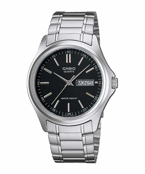 Casio MTP-1239D-1ADF Silver Stainless Steel Strap Watch for Men,men's watches,watch for men, best men's watches,luxury men's watch,minimalist men's watch,casual men's watch,dress watch for men,automatic men's watch,quartz men's watch,cheap men's wa