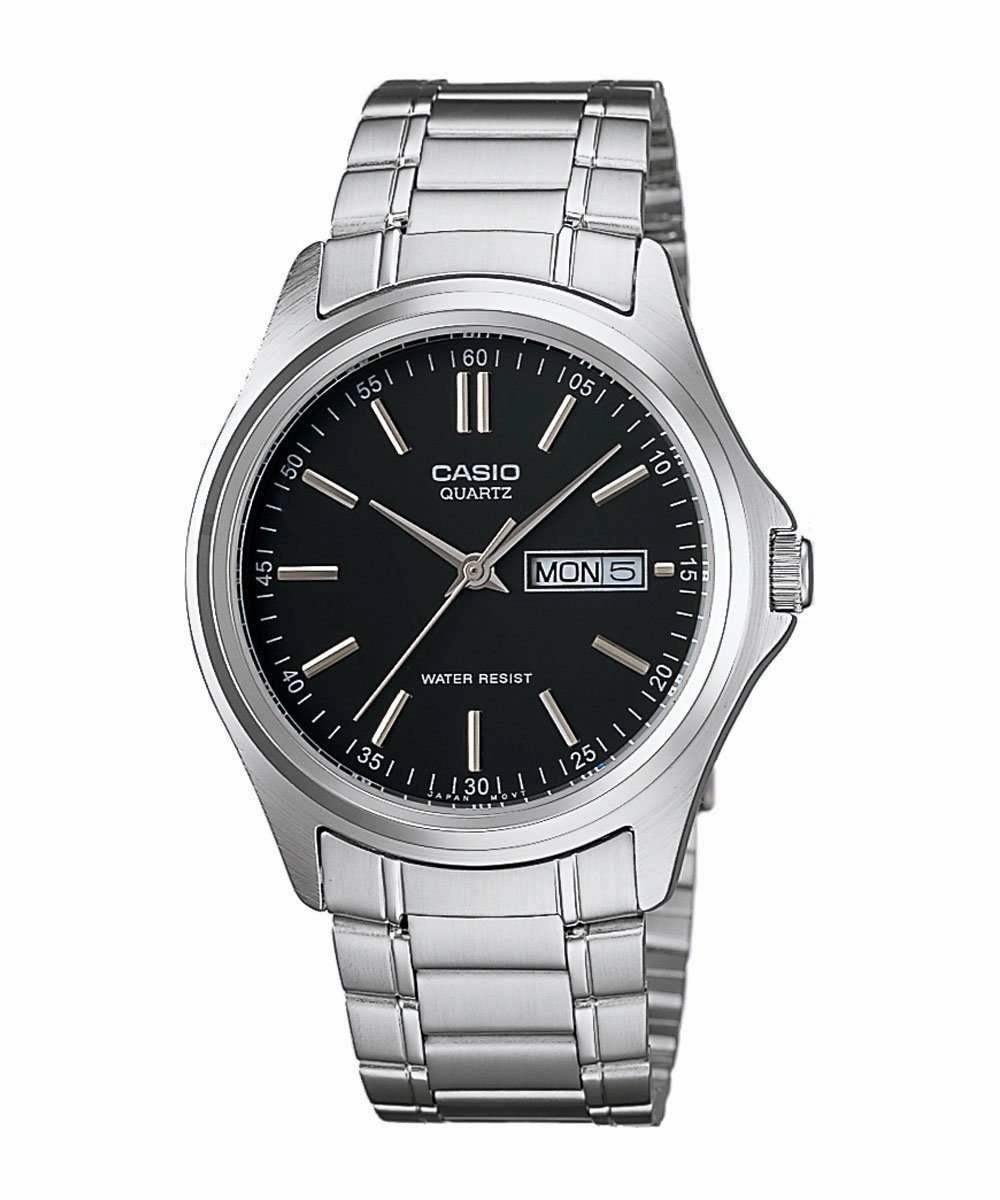 Casio MTP-1239D-1ADF Silver Stainless Steel Strap Watch for Men,men's watches,watch for men, best men's watches,luxury men's watch,minimalist men's watch,casual men's watch,dress watch for men,automatic men's watch,quartz men's watch,cheap men's wa