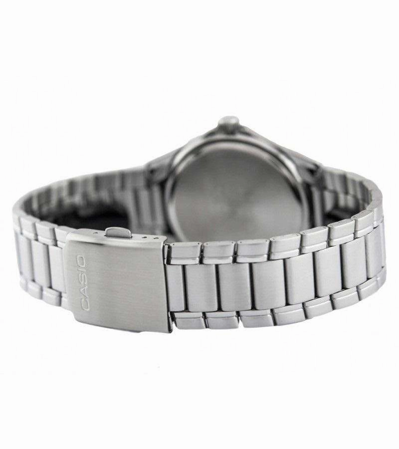 Casio MTP-1239D-2ADF Silver Stainless Steel Strap Watch for Men