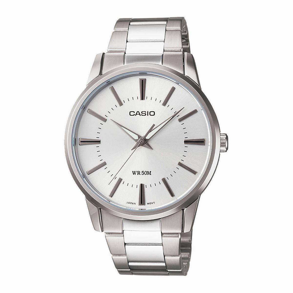 Casio MTP-1303D-7AVDF Silver Stainless Steel Strap Watch for Men,men's watches,watch for men, best men's watches,luxury men's watch,minimalist men's watch,casual men's watch,dress watch for men,automatic men's watch,quartz men's watch,cheap men's w