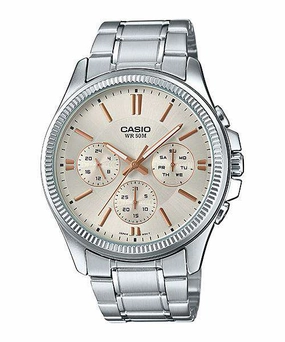 Casio MTP-1375D-7A2 Silver Stainless Watch for Men,men's watches,watch for men, best men's watches,luxury men's watch,minimalist men's watch,casual men's watch,dress watch for men,automatic men's watch,quartz men's watch,cheap men's watch. business