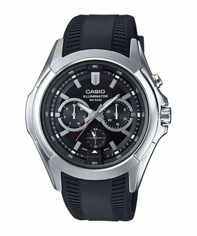 Casio MTP-E204-1A Super Illuminator Resin Strap Watch,silicone watch,silicone strap watch,silicone watches for men,silicone watches for women,unisex silicone watch,kids silicone watch,sports silicone watch,casual silicone watch,waterproof silicone watch,si