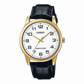 Casio MTP-V001GL-7B Black Leather Watch for Men,men's watches,watch for men, best men's watches,luxury men's watch,minimalist men's watch,casual men's watch,dress watch for men,automatic men's watch,quartz men's watch,cheap men's watch. business wa
