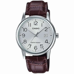 Casio MTP-V002L-7B2 Brown Leather Watch for Men,men's watches,watch for men, best men's watches,luxury men's watch,minimalist men's watch,casual men's watch,dress watch for men,automatic men's watch,quartz men's watch,cheap men's watch. business wa
