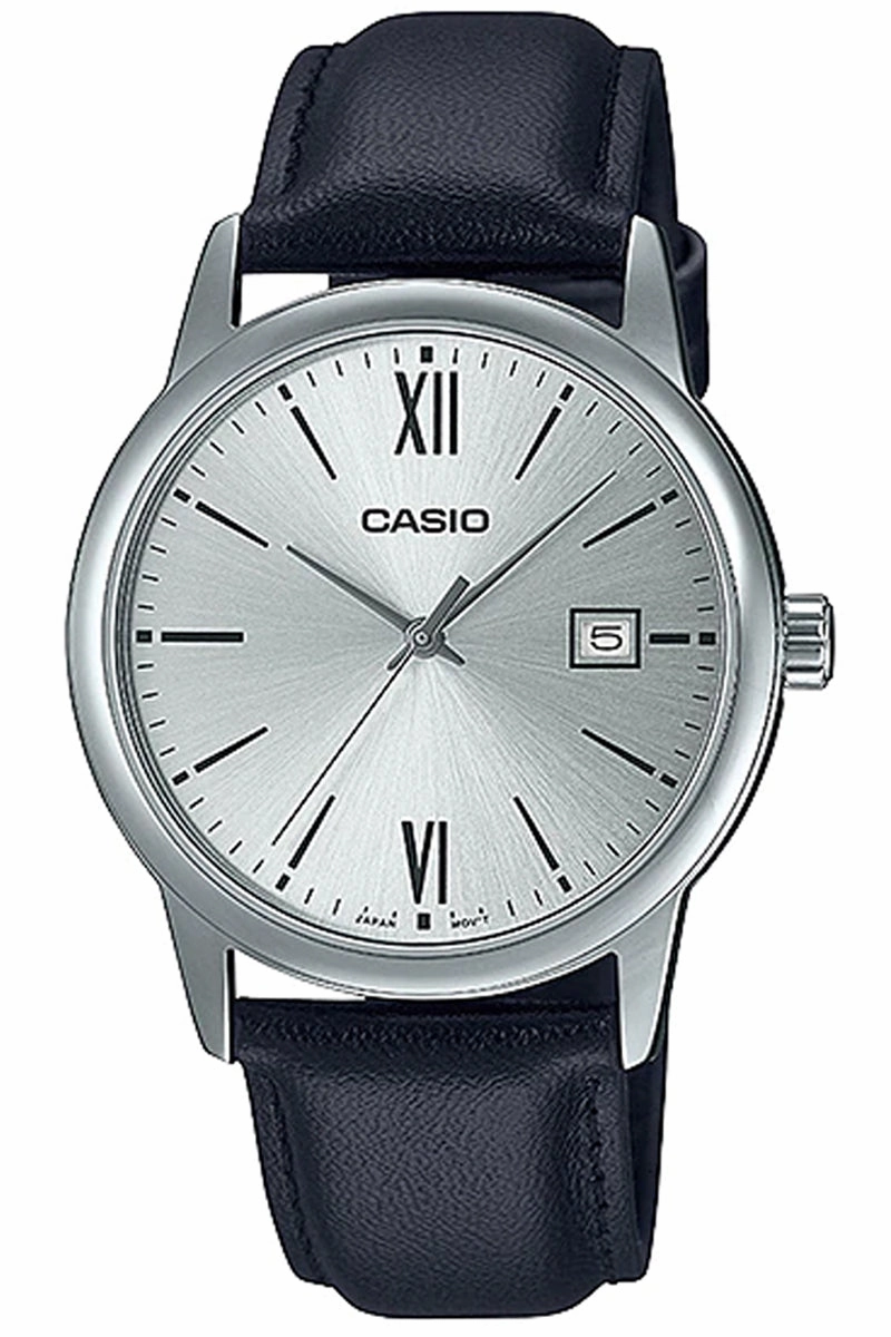 Casio MTP-V002L-7B3 Black Leather Strap Watch for Men,men's watches,watch for men, best men's watches,luxury men's watch,minimalist men's watch,casual men's watch,dress watch for men,automatic men's watch,quartz men's watch,cheap men's watch. busin